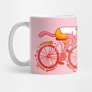 Cycling Cat Mug